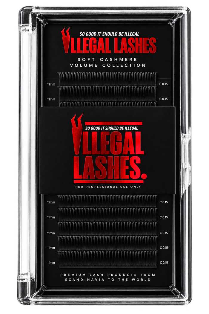 Brown Volume Lash Extensions